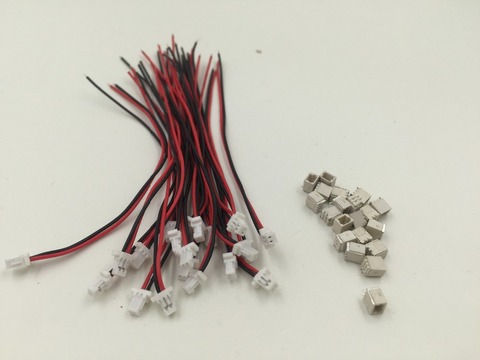 5 jeux de connecteurs JST à 2 broches, Mini SH offre spéciale, Direct d'usine, avec câbles de 1.0 MM, 100MM ► Photo 1/5