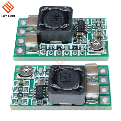 Mini Module abaisseur de tension DC-DC 12-24V à 5V 3a, 5 pièces, convertisseur d'alimentation réglable, 1.8V 2.5V 3.3V 5V 9V 12V ► Photo 1/6