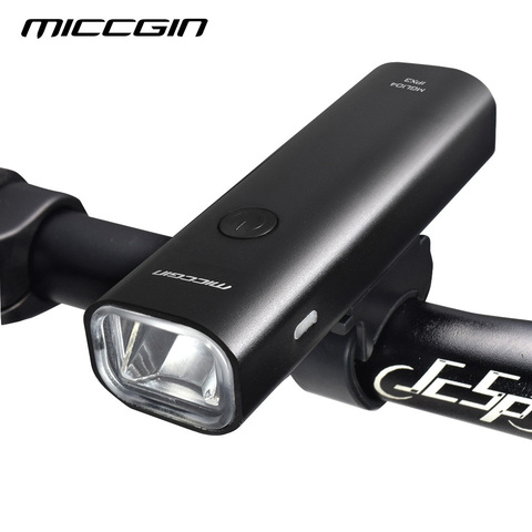 MICCGIN LED vélo Super lumineux lanterne de lumière de vélo pour vélo vélo lampe de poche USB Rechargeable étanche lampe accessoires ► Photo 1/6