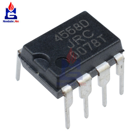 Circuit intégré Original, 50 pièces/lot, JRC4558 4558 4558D JRC4558D DIP-8 ► Photo 1/6