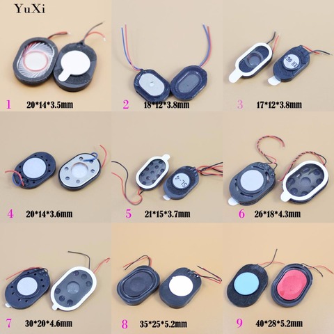 YuXi – haut-parleurs ovales ronds pour tablette, 9 modèles, équipement Portable, accessoires audio, pièces de réparation, haut-parleur de remplacement, offre spéciale ► Photo 1/1