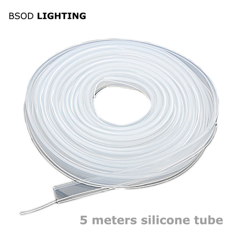BSOD – Tube en Silicone pour bande Led souple et étanche, 12mm de largeur avec ligne blanche, Applicable pour bande Led de 8mm/10mm de largeur ► Photo 1/6