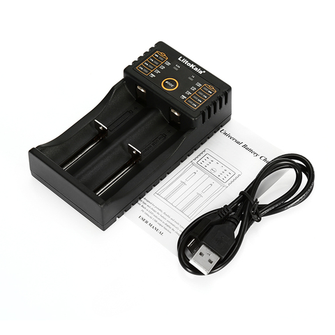 LiitoKala – chargeur intelligent de batterie au lithium NiMH, Lii-100 lii-202 lii-402 1.2 3.7 3.2V 3.85V 18650 V 18350 V 26650 V 10440 14500 16340 ► Photo 1/5