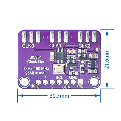 Si5351 Si5351A horloge panneau de précision 25MHz cristal contrôleur Signal ► Photo 1/3