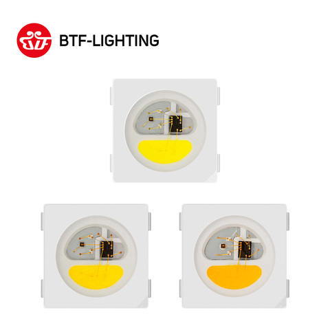 Puce LED numérique RGBW RGB (naturel/chaud/blanc), 10-1000 pièces, SK6812 (similaire WS2812B) 5050 SMD, adressable individuellement, Pixels DC 5V ► Photo 1/5