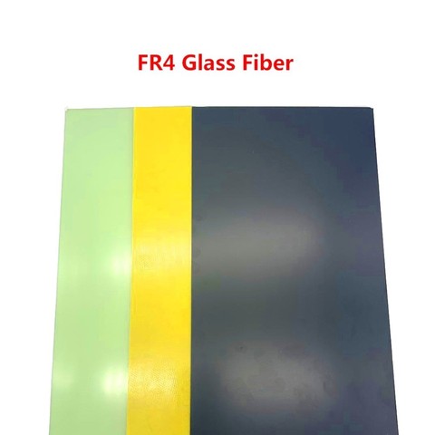 Gabarit en Fiber de verre FR4, feuille de résine époxy avec Fiber de verre, plaque de Fiber de verre, bricolage, matériau du manche de couteau 300x170mm X 1mm ► Photo 1/5