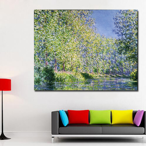 Altruisme Claude Monet peinture nénuphars toile mur Art peinture imprimé décor à la maison huile toile peinture ► Photo 1/6