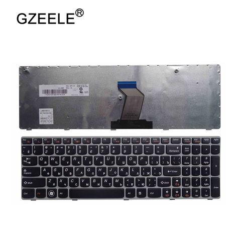 GZEELE RU Clavier d'ordinateur portable pour LENOVO G570 G575 Z560 Z560A Z560G Z565 G570AH G570G G575AC G575AL G575GL G770 G560 russe RU ► Photo 1/6