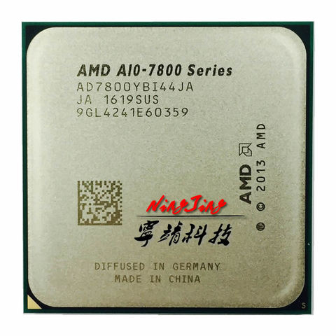 Prise FM2 + AMD A10-Series A10-7800, A10 7800, 3.5GHz Quad Core processeur d'unité centrale, AD7800YBI44JA / AD780BYBI44JA ► Photo 1/1