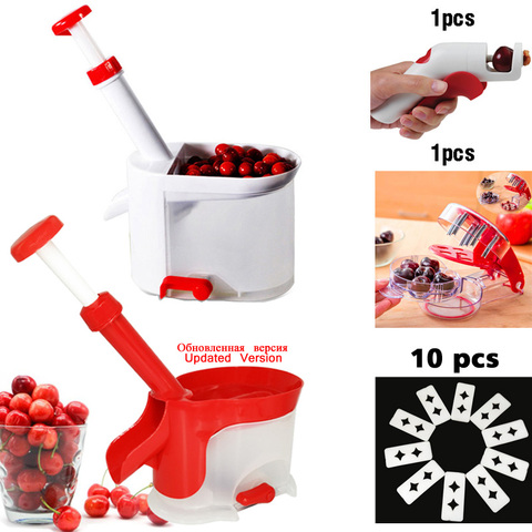 Machine à extraire les cerises avec récipient, Gadgets de cuisine, outils, nouveauté, Super cerise, pierre, 2022 ► Photo 1/6