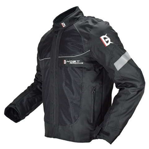 Veste de moto Oxford pour hommes, veste de motard de course, veste d'été en maille noire, nouvelle collection ► Photo 1/5