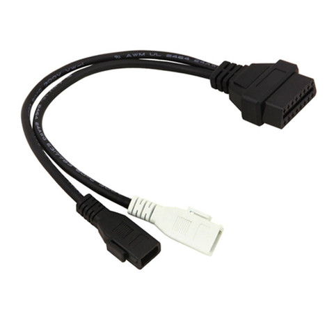 Câble de connexion obd2 pour Audi/V/Seat/Skoda, 2x2 2 + 2 à 16 broches, câble femelle pour outils de Diagnostic ► Photo 1/1