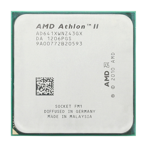 AMD Athlon II X4 641 2.8GHz, Quad-core, processeur CPU, Socket FM1 ► Photo 1/4