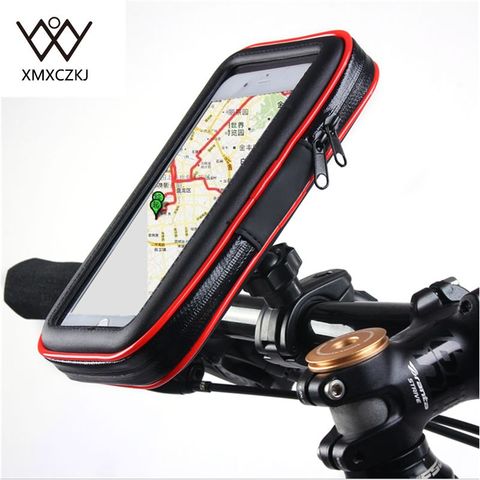 Vélo vélo porte-moto avec étui étanche sac guidon support porte-téléphone pour iPhone Samsung Note3/4/5 GPS ► Photo 1/6