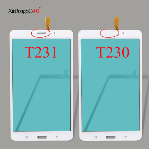 Écran tactile de 7 pouces pour Samsung Galaxy Tab 4 7.0 T231 SM-T231 T230 SM-T230, pièces de rechange pour tablette ► Photo 1/1
