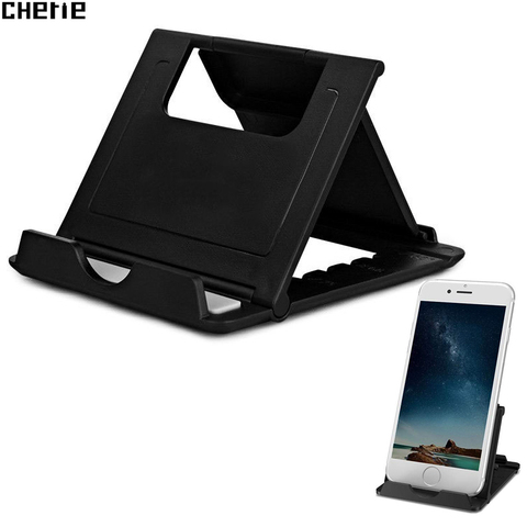 Support pour téléphone portable Cherie pour iPhone XS Max XR Xiao mi 9 Samsung S10 Plus support de bureau universel réglable pour tablette Mobile ► Photo 1/6