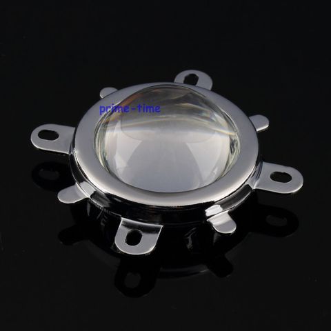 1 jeu de lentille en verre transparent d'eau 44mm + collimateur réflecteur 50mm + support fixe pour 20W 30W 50W 70W 100W lumière LED ► Photo 1/5