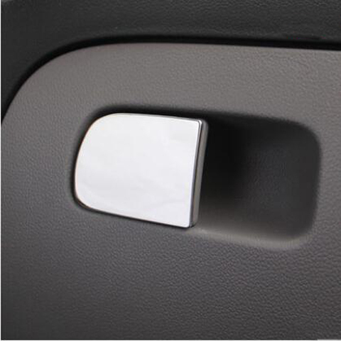 Boîte de rangement en acier inoxydable pour voiture, interrupteur, paillettes de décoration, revêtement d'habillage autocollants pour VW skoda octavia a7 2015-2017, accessoires automobiles ► Photo 1/4