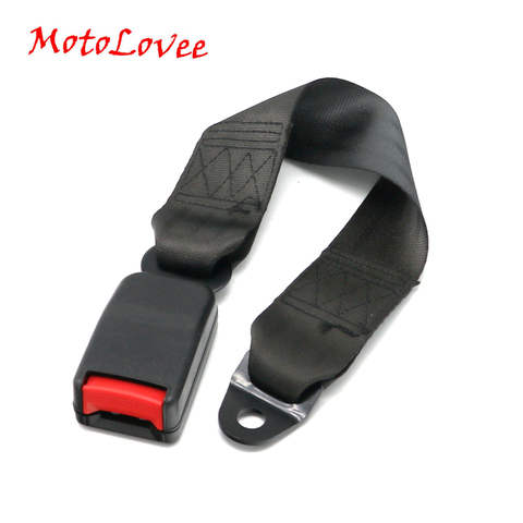 MotoLovee – ceintures de sécurité universelles pour voiture, prolongateur de sangle avec boucle d'extension automatique ► Photo 1/6