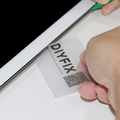 DIYFIX gratte-cartes en plastique pour tablette iPad pour téléphone portable, Samsung outil de réparation d'écran collé 5 pièces ► Photo 1/6