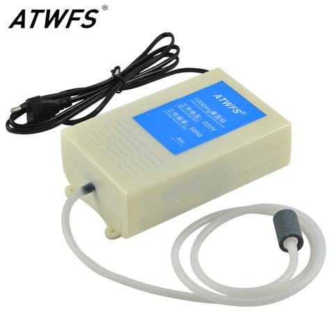 ATWFS – générateur d'ozone Portable, 1000mg, 220v, purificateur d'air, ozoniseur d'eau pour Aquarium, prise ue ► Photo 1/6