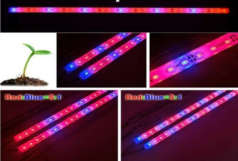 Seven Neon – bande lumineuse LED pour croissance de plantes, livraison gratuite, 0.5M, 36LED, 5730 SMD, 10 pièces ► Photo 1/3