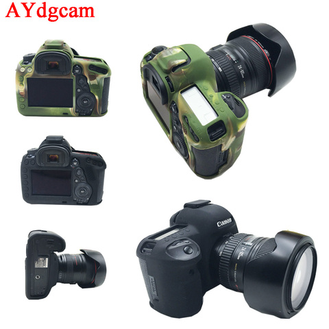 Joli sac vidéo pour Canon 5D4 5D Mark IV coque en silicone étui en caoutchouc pour caméra 5D Mark 4 ► Photo 1/1