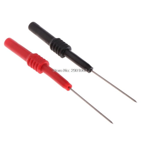 Fils de Test broche L95mm embouts de sonde de Test flexibles 1mm connecteur multimètre aiguille AP16 ► Photo 1/6