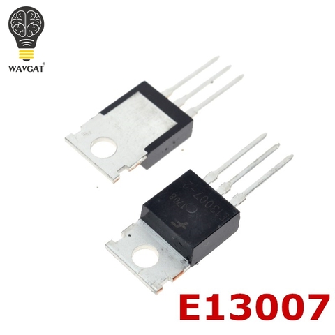 Alimentation de commutation d'ordinateur, lot de 10 pièces, MJE13007 E13007-2 à-220, TRANSISTOR 8.0 ampères 400 VOLTS 80/40 WATTS ► Photo 1/5