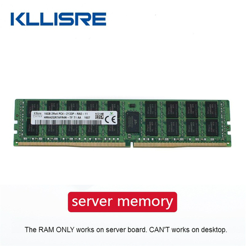 Mémoire de serveur DDR4, 8 go, 16 go, 4 go, 2400 2133MHz, ECC REG PC4-2133P, 2400T ram ► Photo 1/4