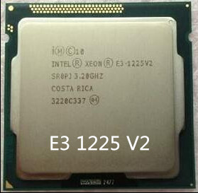 Processeur Intel Xeon E3-1225 V2 E3-1225V2 Quad Core, 3.2GHz LGA 1155, 8MB E3 1225 V2 SR0PJ ► Photo 1/1