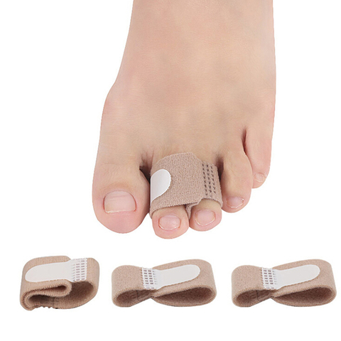 Lisseur d'orteils, marteau correcteur d'hallux Valgus, séparateur d'orteils, attelle enveloppante, fournitures de soins des pieds, 2 pièces ► Photo 1/6