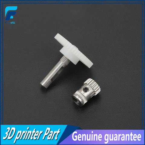 BMG – ensemble d'arbre d'extrudeuse simple et double, avec poulie en acier Prusa i3, pour engrenage d'entraînement principal 1.75/5.0 ► Photo 1/1