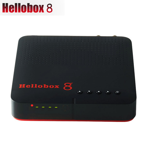 Nouveau Hellobox 8 récepteur satellite DVB-T2 DVB S2 Combo TV Box Tuner Support TV jouer sur téléphone récepteur de télévision par Satellite DVB S2X H.265 ► Photo 1/6