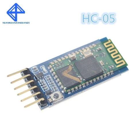 HC05 HC-05 maître-esclave 6 broches JY-MCU anti-inversion, module de passage de série Bluetooth intégré, dai de série sans fil ► Photo 1/6
