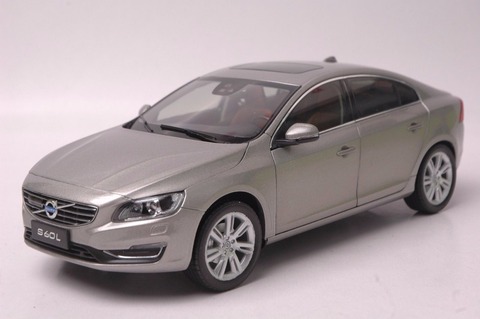 Modèle moulé sous pression 1:18 pour Volvo S60L 2015, berline en alliage doré, voiture Miniature de Collection, cadeaux S60 ► Photo 1/1