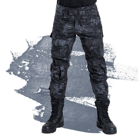 Pantalon de Camouflage militaire pour homme, pantalon tactique en serpent, militaire, escalade, pantalon d'entraînement, pantalon Cargo d'extérieur, 2022 ► Photo 1/6