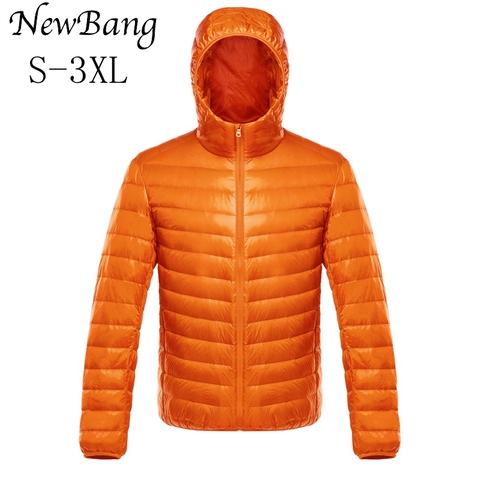 NewBang – doudoune Ultra légère pour homme, veste chaude, coupe-vent, manteau léger, plumes, Parka ► Photo 1/6