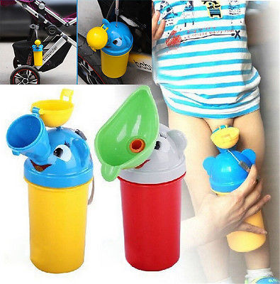 Portable pratique voyage mignon bébé urinoir enfants pot fille garçon voiture toilette véhicule urinoir voyage urinoir ► Photo 1/6