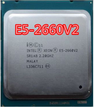Intel – Xeon E5-2660 V2 E5-2660V2 SR1AB processeur d'unité centrale 10 Core 2.20GHz 25M 95W E5 2660 V2 e5-2660V2 ► Photo 1/1