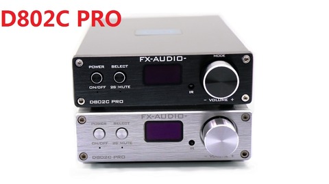 2022 FX-Audio Nouveau D802C PRO Bluetooth@4.2 APTX Plein Numérique Amplificateur Entrée USB/AUX/Optique/Coaxial 24Bit/192 khz 80 w * 2 DC32V/5A ► Photo 1/6