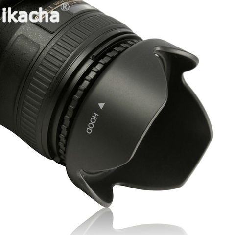 49 52 55 58 62 67 72 77 82mm pare-soleil réversible à pétale pour appareil photo Canon Nikon Sony Pentax DSIR ► Photo 1/6
