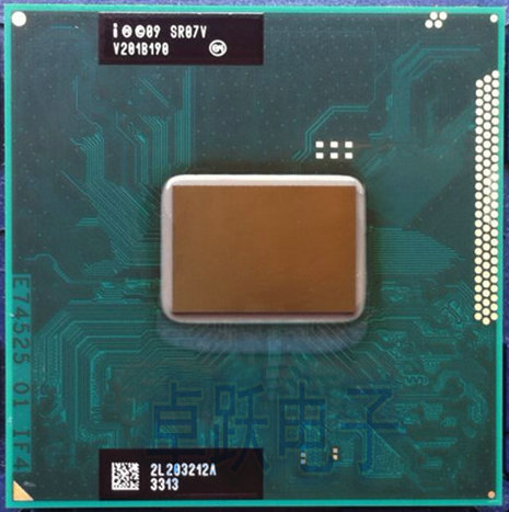 Processeur Original Intel B960 SR07V, 2.2 go, 2M I3 I5, HM65, HM67, HM76, HM77, 2310M, 2330M, 2350M, 2410M, cpu ► Photo 1/1