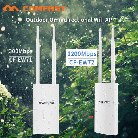 Comfast – répéteur Wifi sans fil pour l'extérieur, 2.4 et 5.8Ghz
