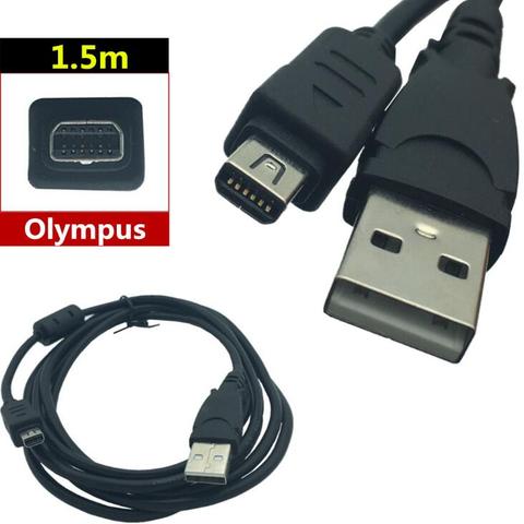 Lborosilicate Applicable à la caméra numérique Olympus, câble de données USB CB-USB5/CB-USB6 12 P USB 12 broches ► Photo 1/4