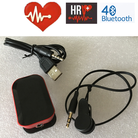 Smartphone Bluetooth 4.0 moniteur de fréquence cardiaque Cardio oreille Clip compteur d'impulsions capteur de variabilité de fréquence cardiaque pour la formation HRV Cross Fit ► Photo 1/6