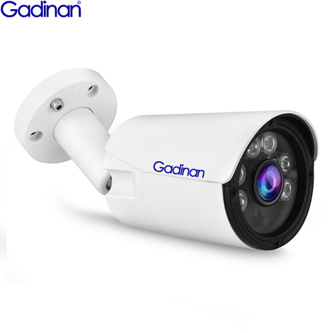 Gadinan – caméra Bullet IP 3mp 2592 P, 1944x1080, SONY IMX335, POE H.265, faible éclairage, en métal, Vision nocturne infrarouge, Onvif ► Photo 1/6