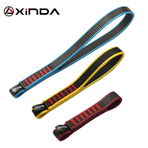 Xinda – ceinture d'escalade en plein air, Support de protection, écharpe en Polyester, haute résistance, portable, kits d'équipement de montagne ► Photo 1/6