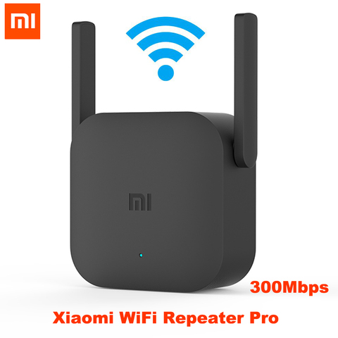 Xiao mi mi jia WiFi répéteur Pro 300 M mi amplificateur réseau extenseur routeur extension de puissance Roteador 2 antenne pour routeur Wi-Fi ► Photo 1/6