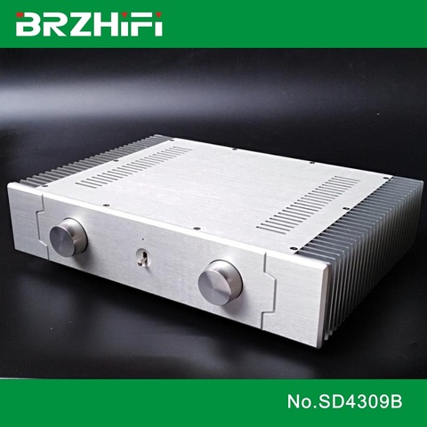 BRZHIFI SD4309B double radiateur boîtier en aluminium pour amplificateur de puissance ► Photo 1/1